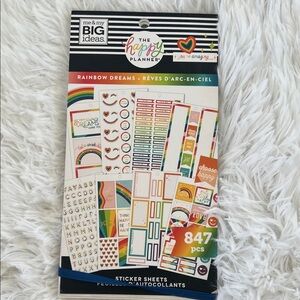 The Happy Planner Rainbow dreams sticker pack
